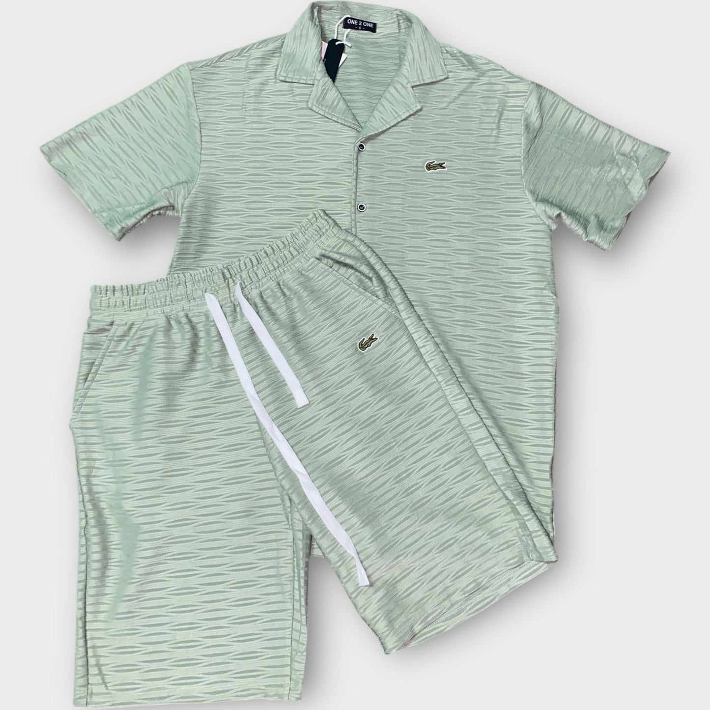 Conjunto Lacoste corto
