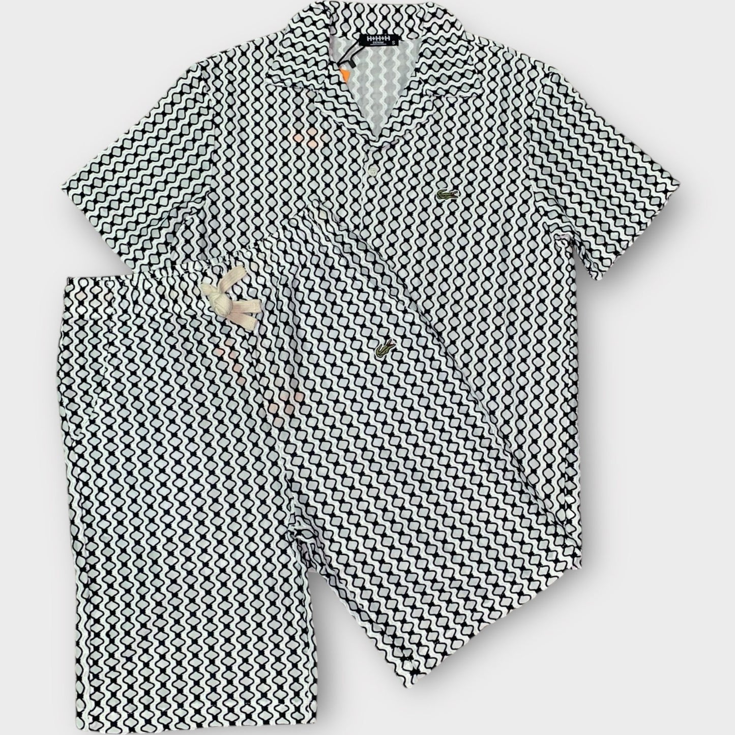 Conjunto Lacoste corto
