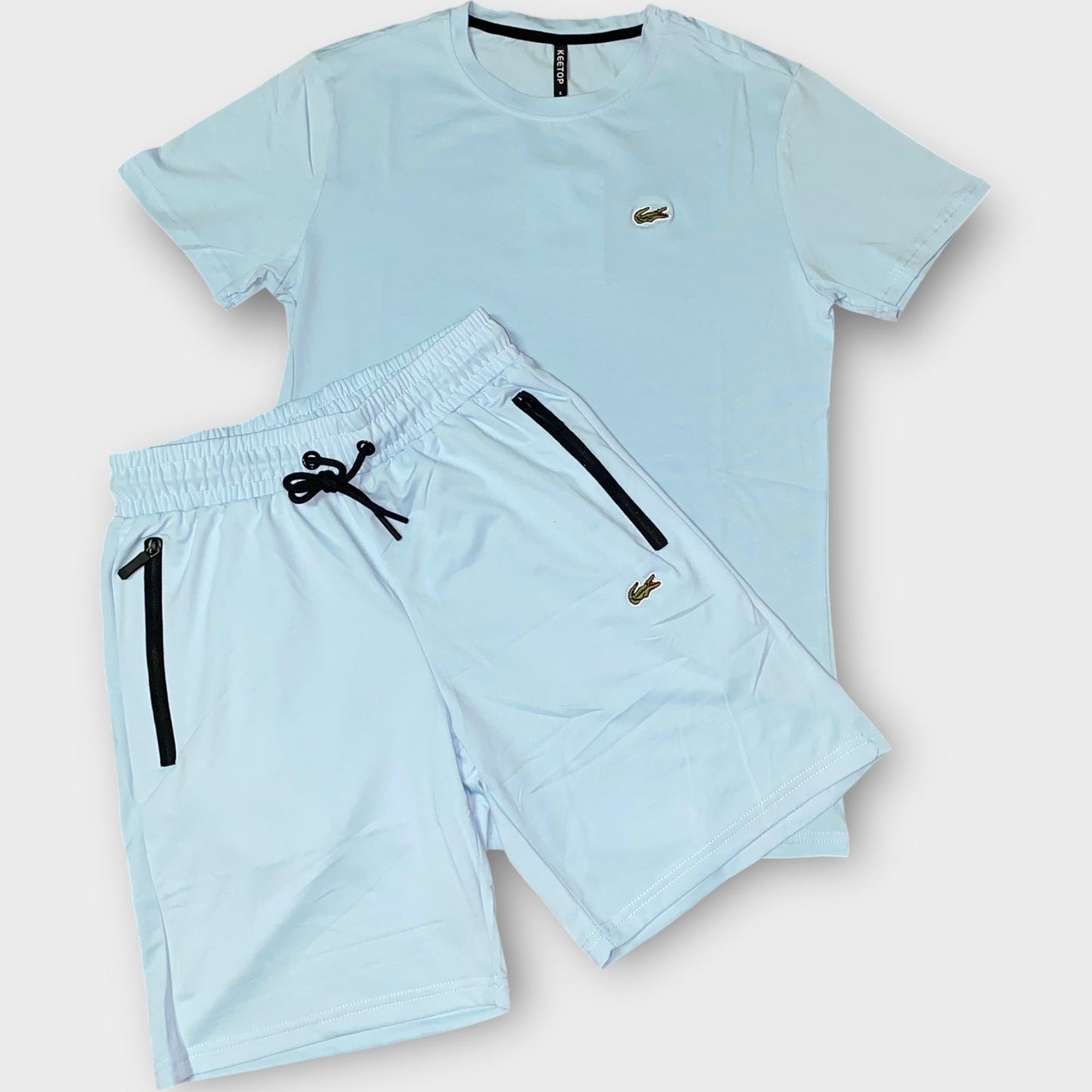 Conjunto corto Lacoste Liso