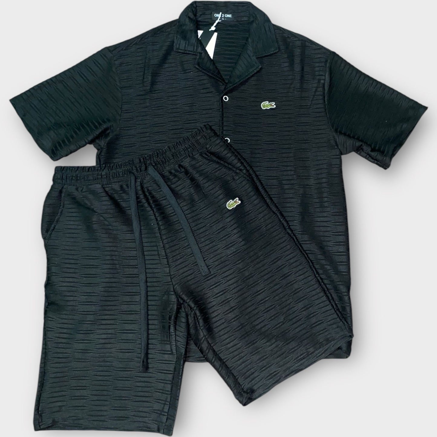 Conjunto Lacoste corto
